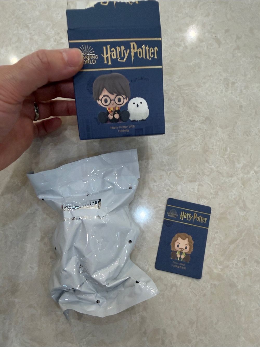 Harry Potter Kids Collectible Keychain Box - Navy Blue